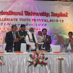 Feliciation of the Hon'ble Governor By the Vice-Chancellor, CAU, Imphal