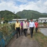 Dr. Anupam Mishra (Hon’ble Vice Chancellor, CAU, Imphal) visiting Central Farm, CAU, Lamphelpat