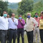 Dr. Anupam Mishra (Hon’ble Vice Chancellor) visiting CAU Research Farm, Andro