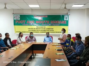 Training Programme on Food-Mouth-Desease-by-CHF_KVK-EastSiang during August, 2021