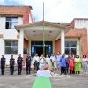 Celebration of the 76th Independence day at kvk Imphal East on 15th Aug with the hosting of the Tri colour flag for the first time at its office .The programme was marked with the flag hosting ceremony and singing of the national anthem.