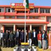 74th Republic Day celebration at Central Agricultural University, Headquarters, Lamphelpat, Imphal.