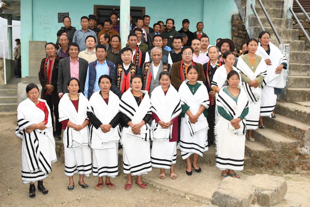 The Directorate of Extension Education, CAU, Imphal organized One day Input distribution programme under Farmer FIRST Programme, CAU, Imphal with Farmer Scientist Interface to a new site at Maopungdong village, Senapati district Manipur on 20th February, 2023.