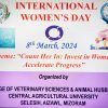 College of Veterinary Sciences & Animal Husbandry, Selesih Aizawl, Mizoram celebrated International Women’s Day 2024