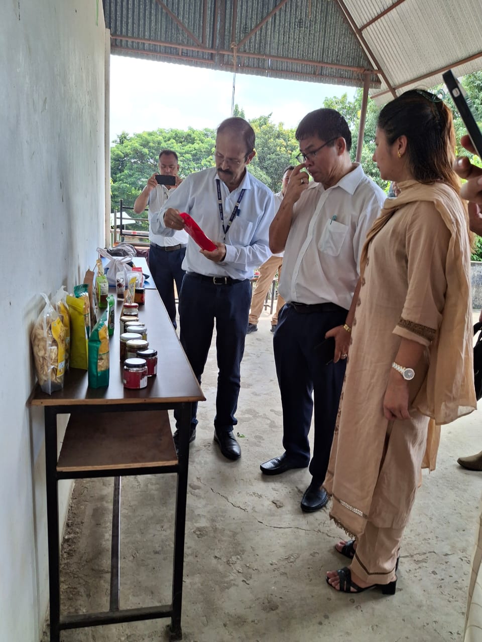 2nd Phase 6 Days Skill Development Training Programme on Value Addition to Cereals, Fruits, Vegetables and Spices Processing Conducted by COFT, CAU, Imphal at Dimapur, Nagaland Sponsored by Agricultural & Processed Food Products Export Development Authority (APEDA), Ministry of Agriculture & Farmers Welfare, Govt. of India, New Delhi. 35 Trainees from Dimapur Sponsored by APEDA were attended the training.