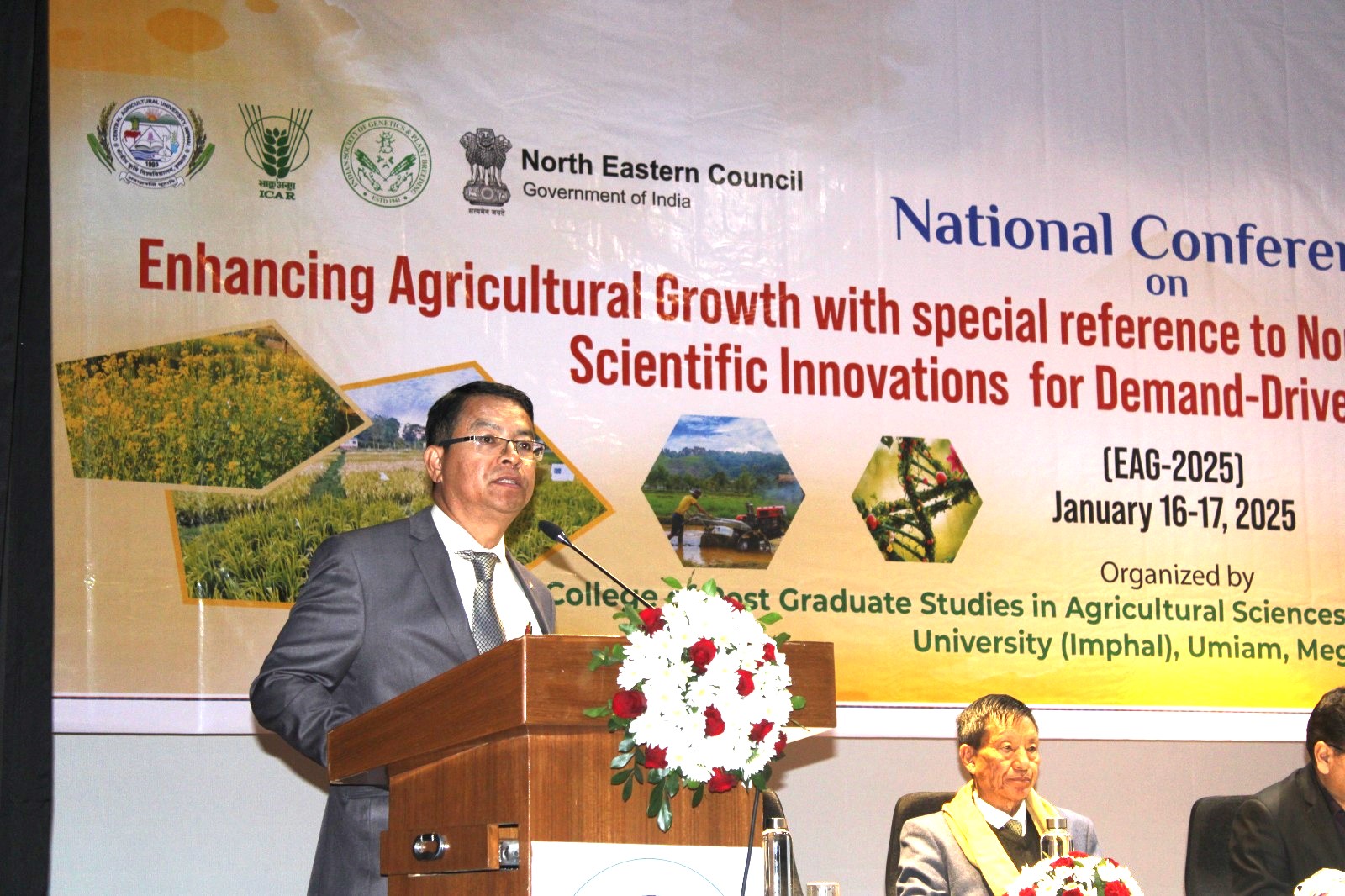 National Conference on “Enhancing Agricultural Growth with Special Reference to North East India: Synergizing Industry and Scientific Innovations for Demand-Driven Crop Improvement”