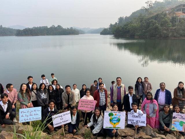 Glimpses of observation of “World Wetlands Day” at various constituent Colleges of CAU Imphal