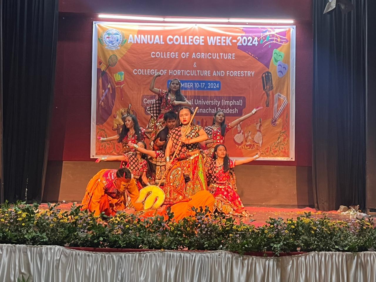Dance competition concluded during Annual College Week 2024 at CHF Pasighat in collaboration with CoA, Pasighat