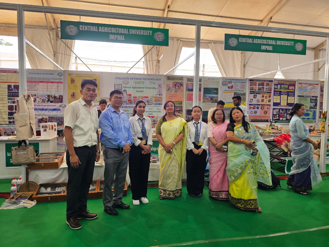 Participation in the Showcase Cum Exhibition Programme held during 8th to 10th May, 2025 at College of Fisheries, Lembucherra, Tripura.