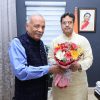 Dr. Anupam Mishra, Vice Chancellor of CAU, Imphal paid a courtesy call on Shri Manik Saha, Chief Minister of Tripura on May 9, 2025
