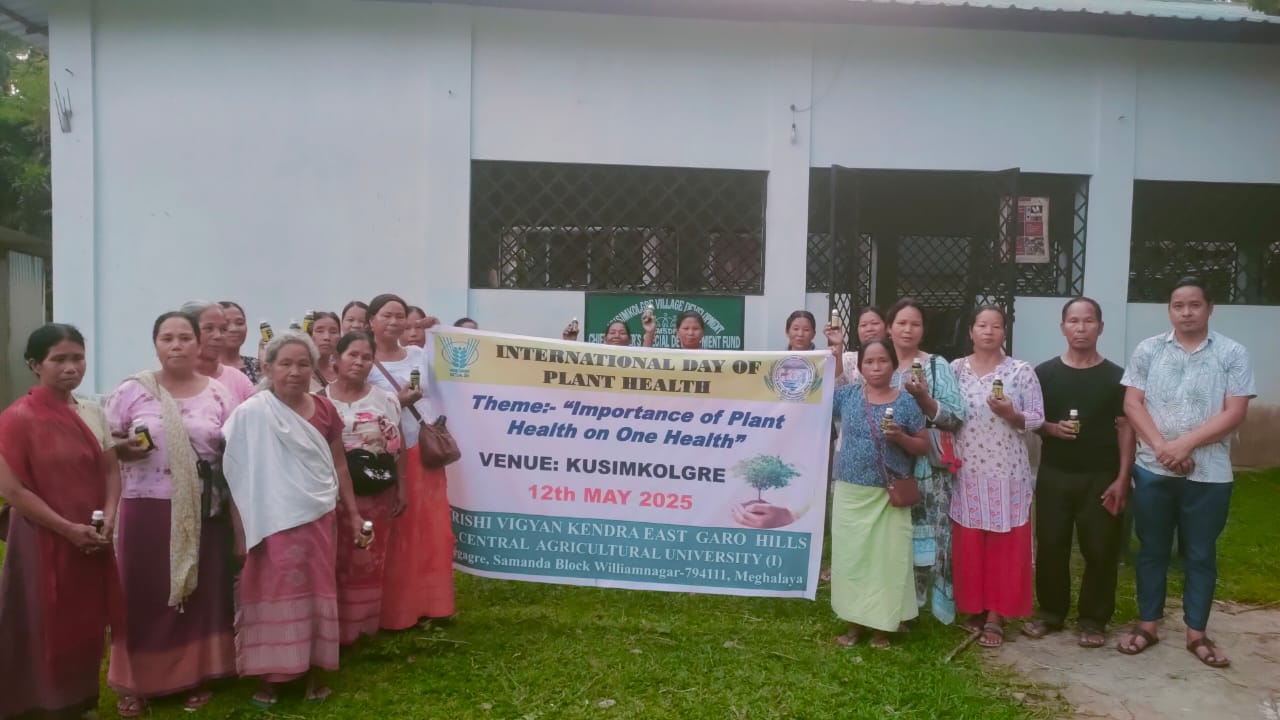 Celebration of International Day of Plant Health at constituent Colleges and KVKs of CAU Imphal