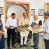 Hon’ble VC of CAU, Imphal, Dr. Anupam Mishra, paid a courtesy call on Shri Shivraj Singh Chouhan, Hon’ble Union Minister of Agriculture and Farmers’ Welfare