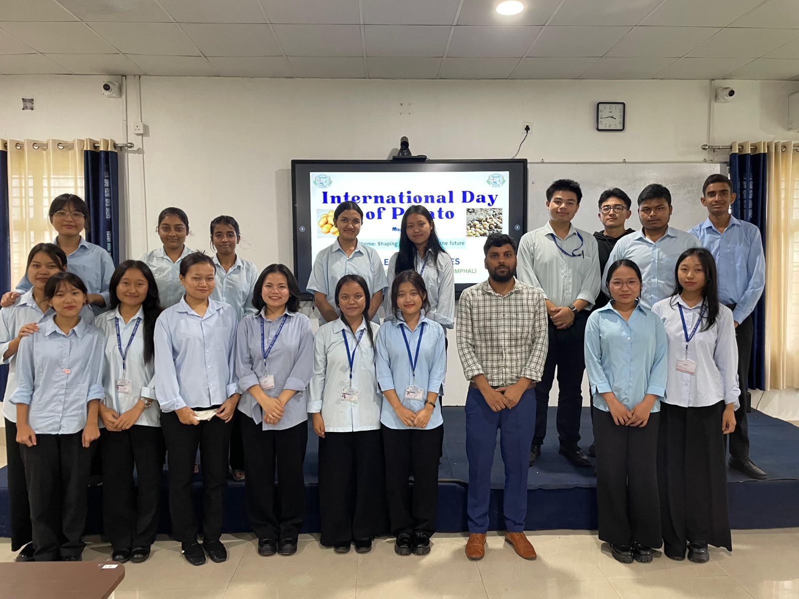 College of Fisheries, CAU (Imphal), Lembucherra, Tripura observed the International Day of Potato on 30th May 2025