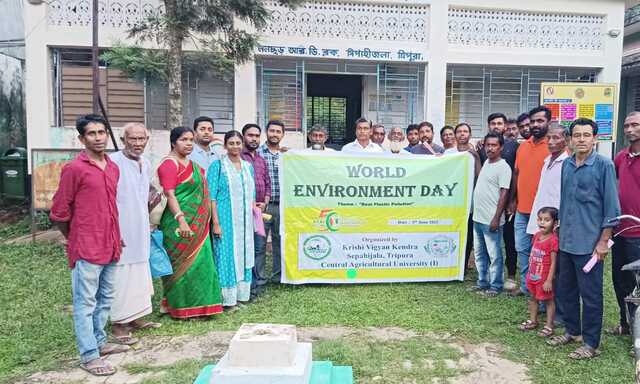 Celebration of world environment day at constituent Colleges and KVKs of CAU Imphal