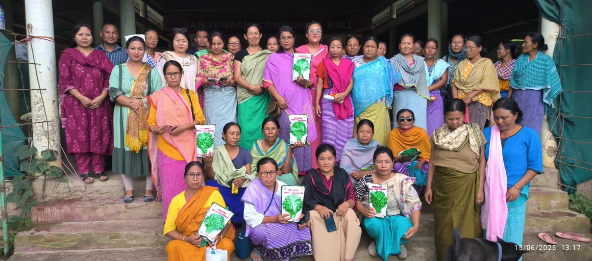 KVK, Imphal East organised Kharif campaign cum training programme at Takhel,Sanjenbam and Kambongpua village, Imphal East district