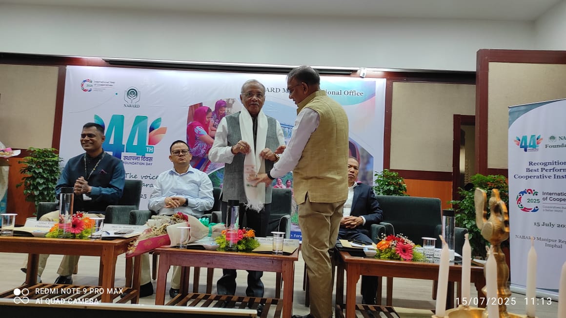 On the occasion of the 44th Foundation Day of NABARD, Hon’ble Vice CAU, Dr. Anupam Mishra, attended as the Chief Guest and delivered a compelling address.