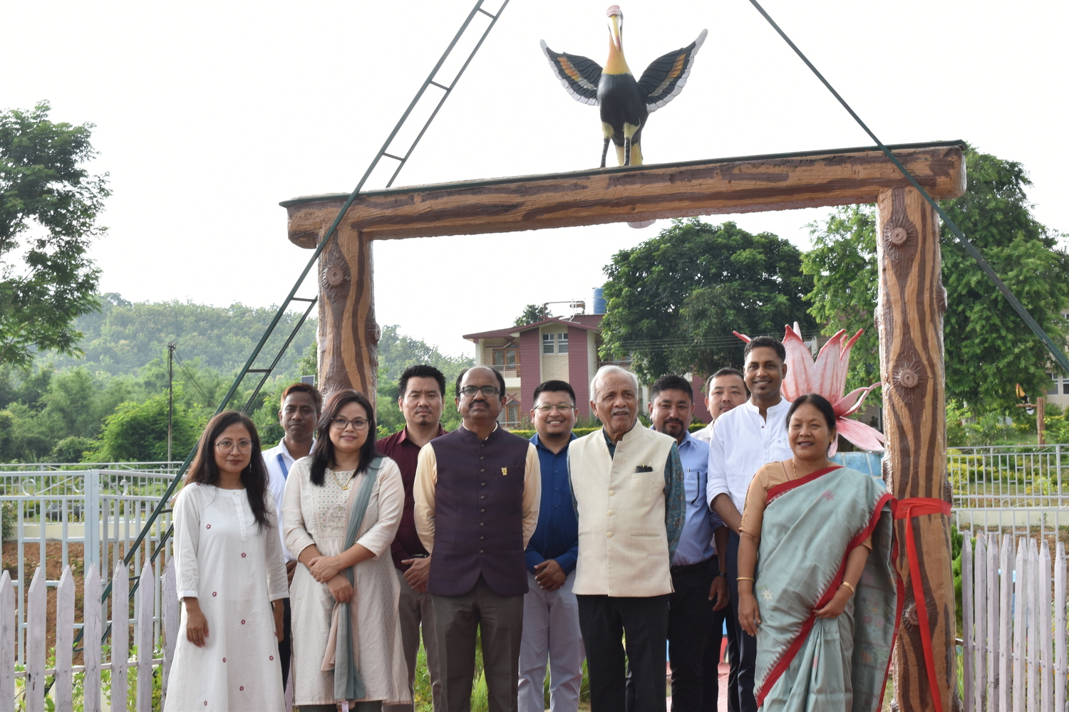 Hon’ble Vice Chancellor of CAU Imphal, Dr. Anupam Mishra, visited the College of Veterinary Sciences & Animal Husbandry, Jalukie, Nagaland, from 6th to 7th August 2025.