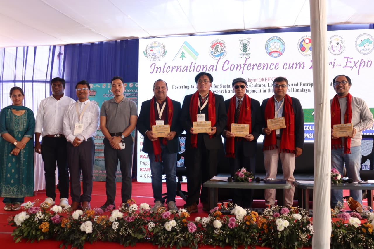 College of Agriculture (CAU), Pasighat organized first ever International Conference at Pasighat on Himalayan GREENPRINT