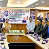 Officials of the Headquarters of CAU, Imphal virtually participated in the Launch of Bharat Vistaar on 17 February 2026 at Jaipur, following the Union Budget 2026–27 announcement.