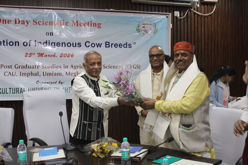 A Scientific Meeting on “Conservation of Indigenous Cow Breeds” was successfully organized at the CPGSAS, Umiam, Meghalaya on March 25, 2025.